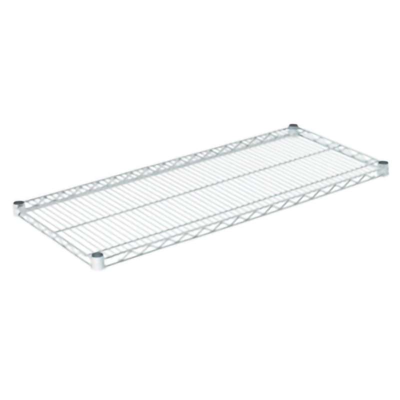Wire Shelf with Chromate Finish, 18" x 42"